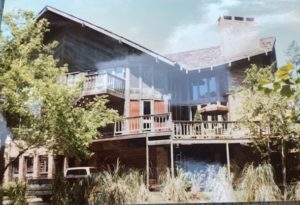 The innovative Tree House was designed and built by Margaret and Hugo Mieth.