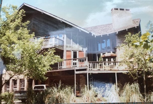 The innovative Tree House was designed and built by Margaret and Hugo Mieth.
