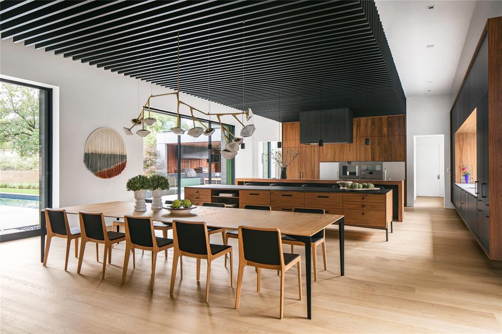 An open kitchen built for entertaining. 