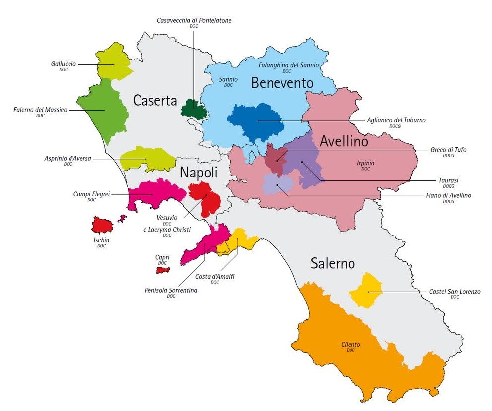 Campania Italy Sannio wine region