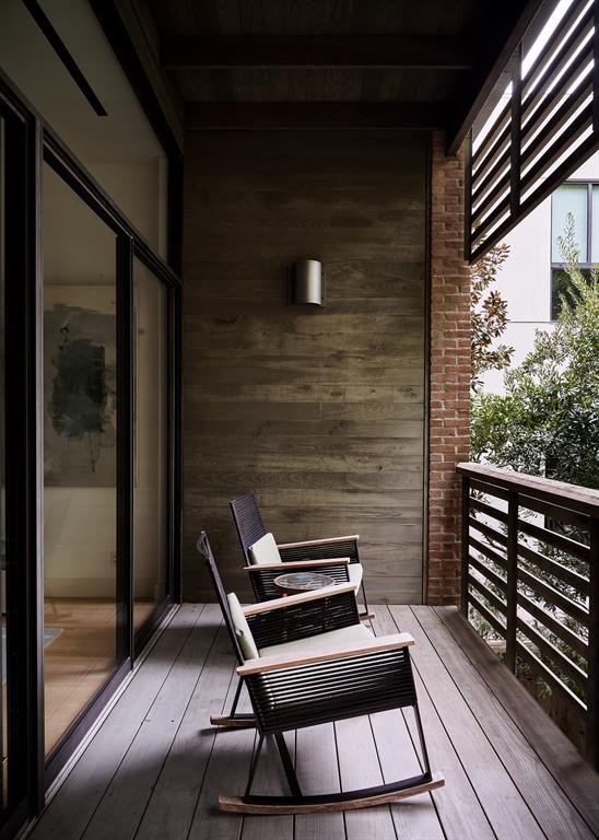 A perfect perch along the Katy Trail. 