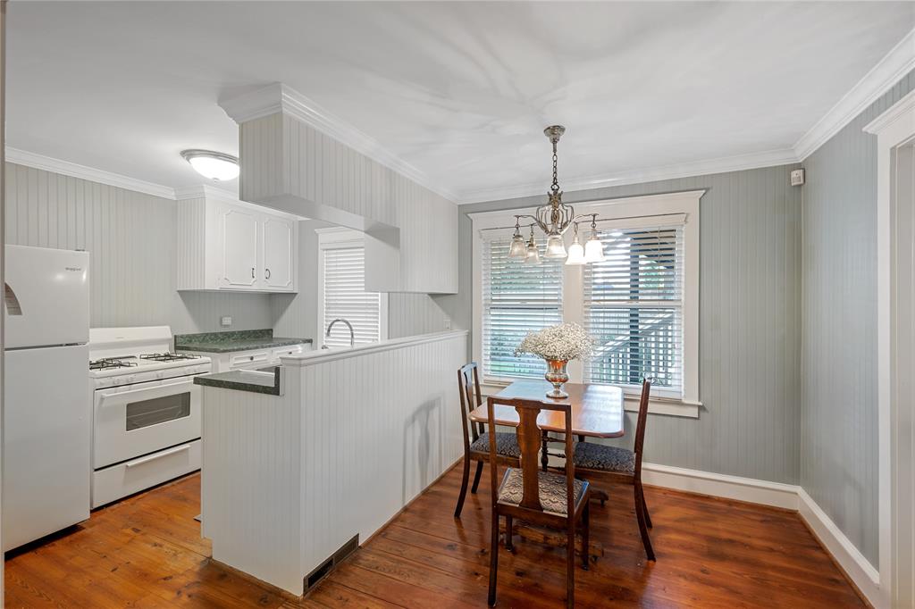 One of two fully updated units in the carriage house. 