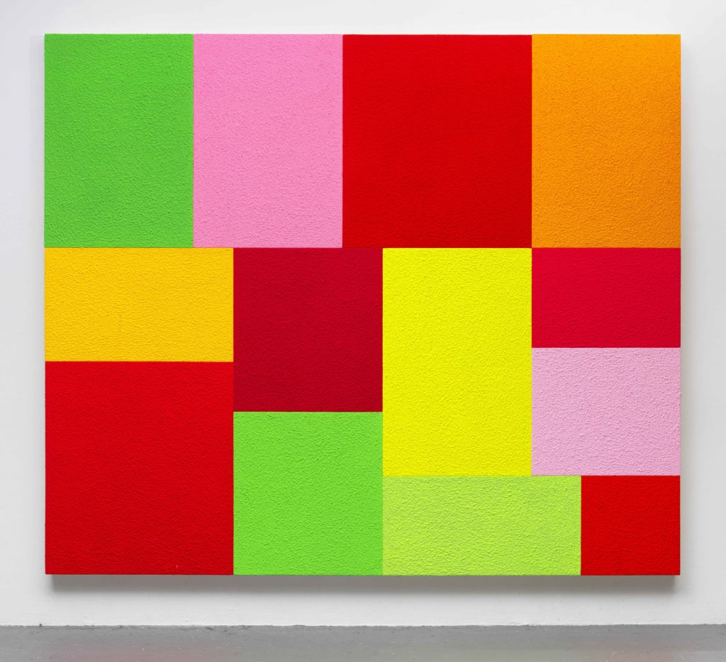 Peter Halley's "SAW II," 2016