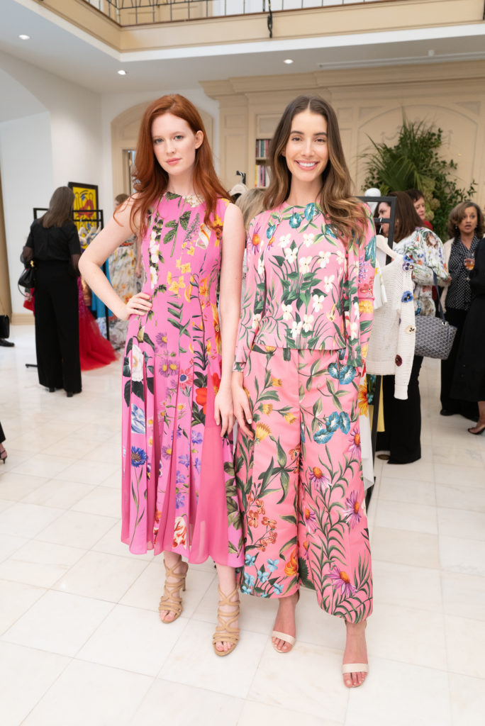 Oscar de la Renta pre-fall fashions on display during the Tootsies pop-up  (Photo by Daniel Ortiz)