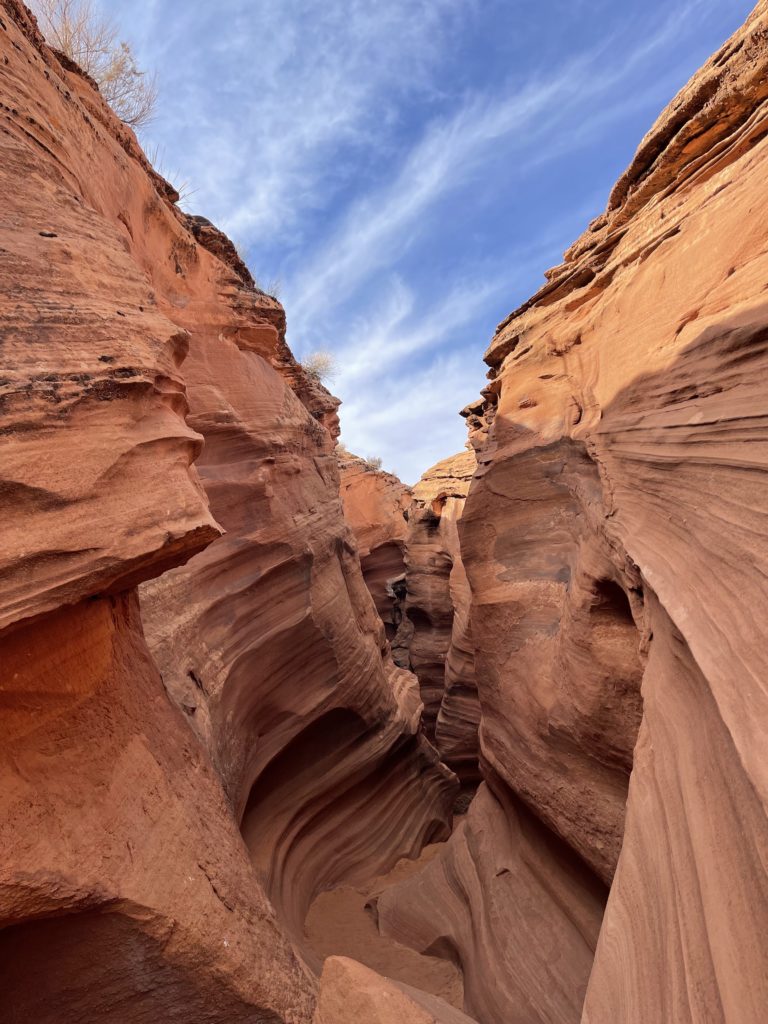 The beauty of the surrounding nature of Amangiri's Camp Sarika is endless and day trips to places like the slot canyons are a must. (Photo by Georgie Miller)