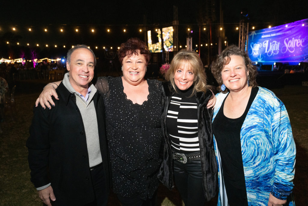 Adam Newar, Tina Sabuco, Amy Rozzell, Shellye Arnold (Photo by Daniel Ortiz, Courtesy of Memorial Park Conservancy)