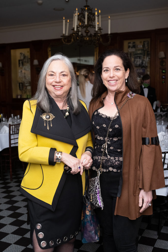 Ana Gershanik, Viviana Denechaud at the Krewe of Hermes King's Luncheon (Photo by Daniel Ortiz)