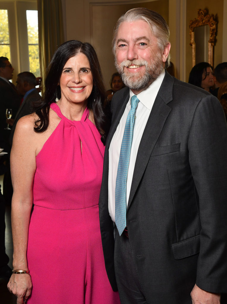Ann and Greg Hill at the Avondale House dinner (Dave Rossman photo)