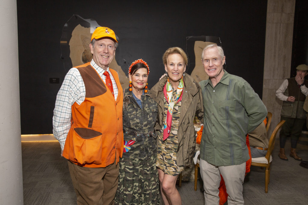 Bill & Laura Wheless, Terry & Tommy Smith at the Houston Museum of Natural Science The Great Outdoors gala (Photo by Jenny Antill)