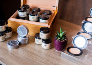 Blue Butterfly – will even sell it all natural, clean make-up line at the cafe