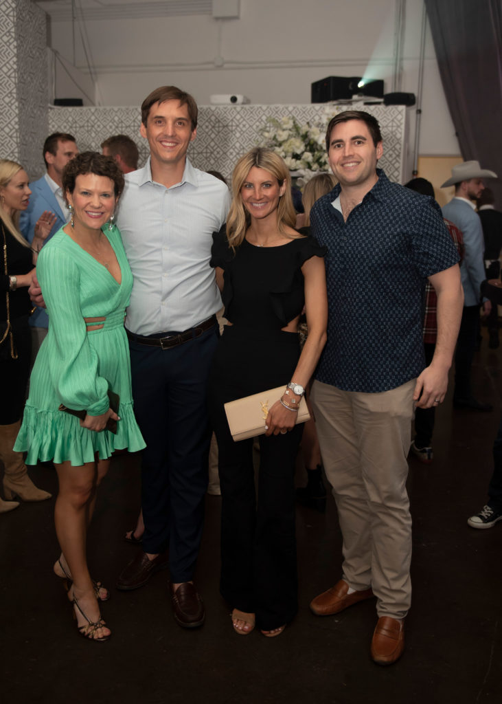 Brooke and Andrew Dowdy, Jess and Alex Prescott. (Photo by Tamytha Cameron)