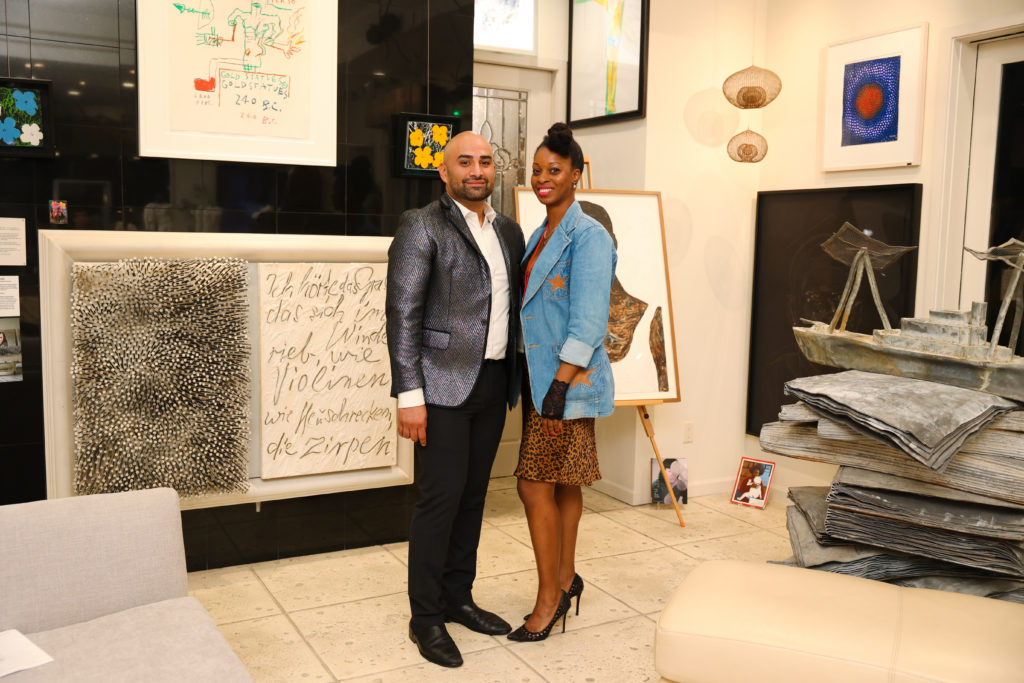 Bruno Gonzalez Lee, Shanequa Smith (Photo by Johnny Than)