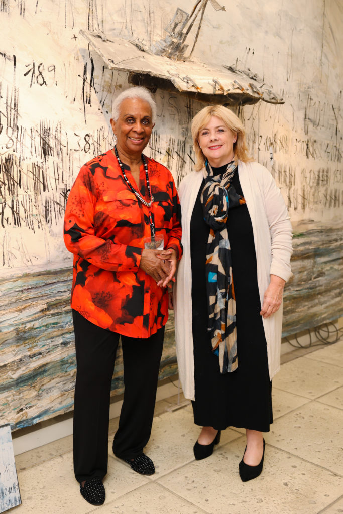 Honoree Carole A. Pinkett, Justice Meg Poissant (Photo by Johnny Than)