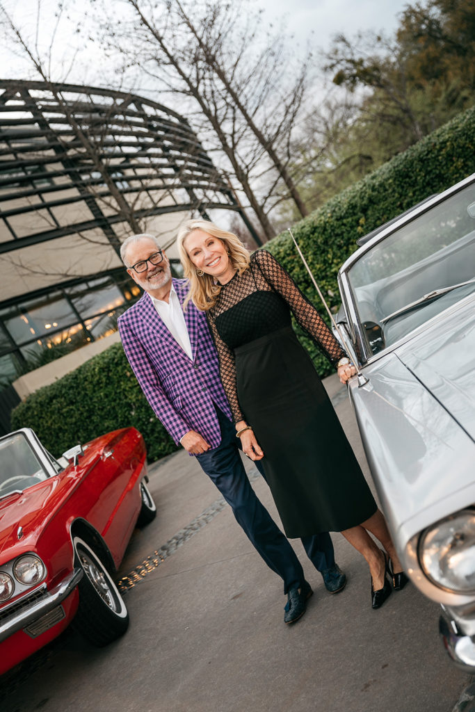 Howard & Cindy Rachofsky at the TWO x TWO + Gucci party. (Photo by Rebecca Patton)