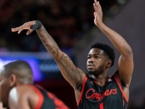 University of Houston Cougars men’s basketball team defeated the SMU Mustangs