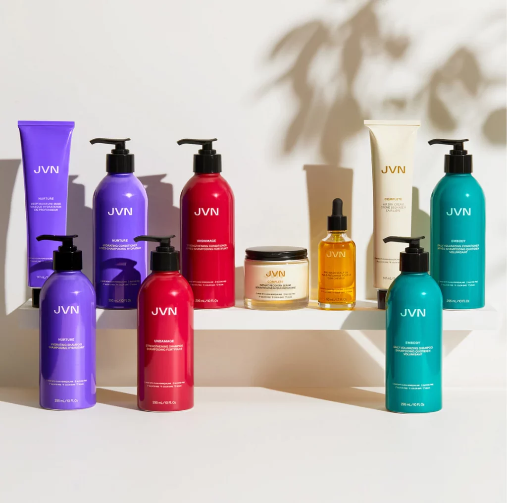 JVN Hair products are all non-toxic and created sustainably. 