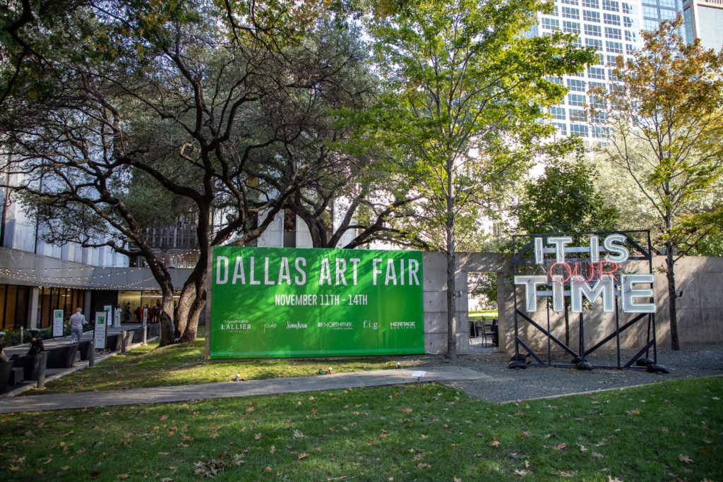 Thoughtfully curated exhibitions and innovative programming at the Dallas Arts Fair encourage lively conversations.