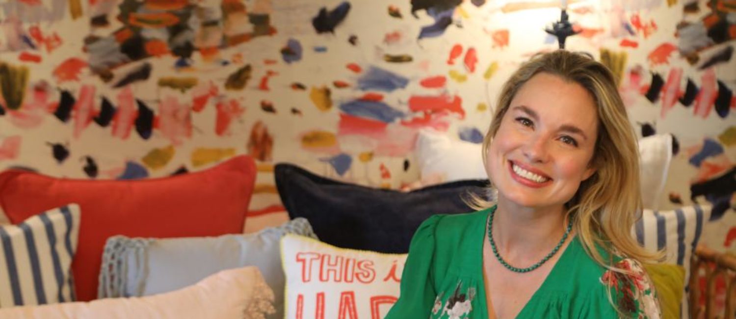 Grace Mitchell – from one of her colorful HGTV designs