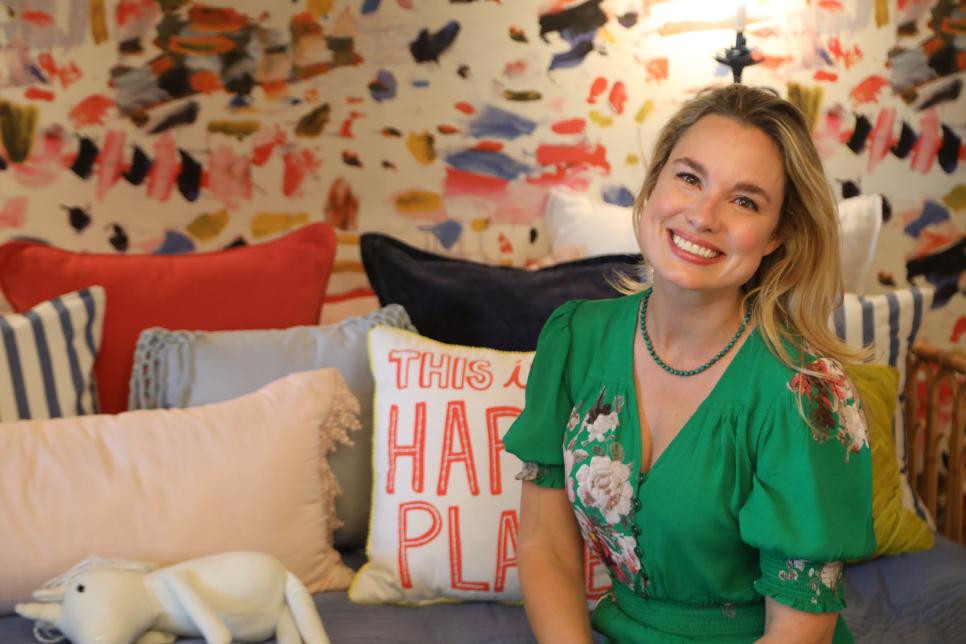 Grace Mitchell – from one of her colorful HGTV designs