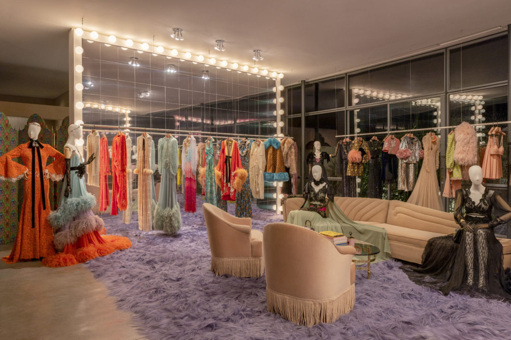 Gucci Transforms an Architectural Masterpiece in Preston Hollow Into a  Fashion Fantasy