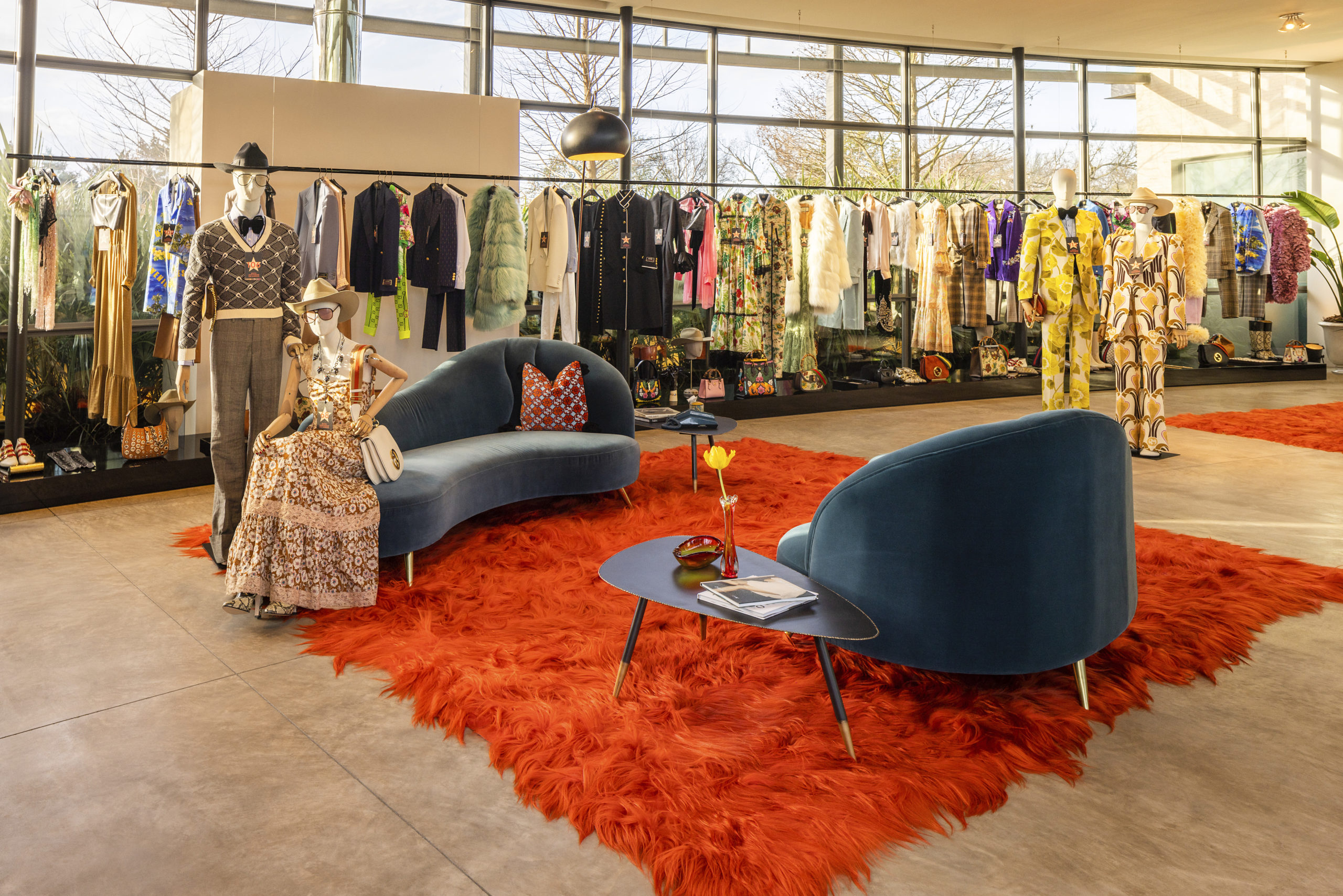 Gucci Transforms an Architectural Masterpiece in Preston Hollow Into a  Fashion Fantasy