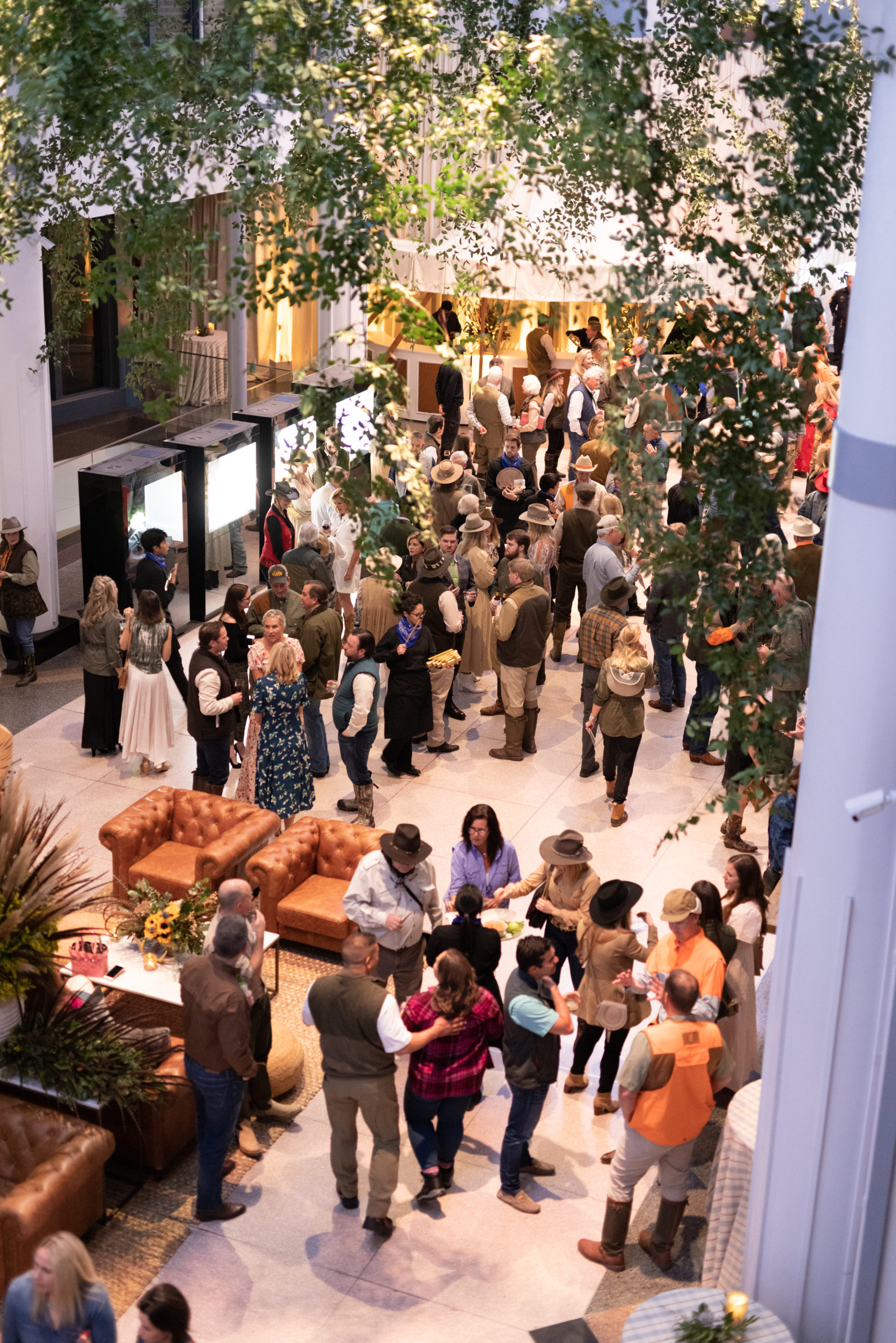 Houston's Great Outdoors Family Turns the HMNS Gala Upside Down