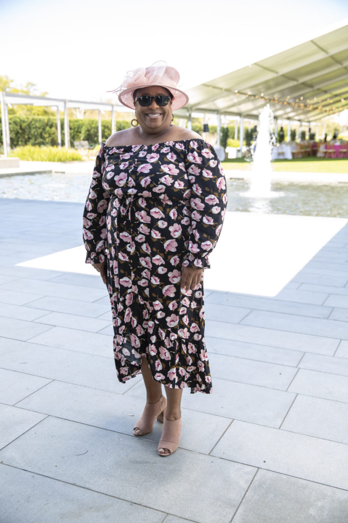 June Deadrick at the Hermann Park Conservancy's Hats in the Park Luncheon (Photo by Jenny Antill)