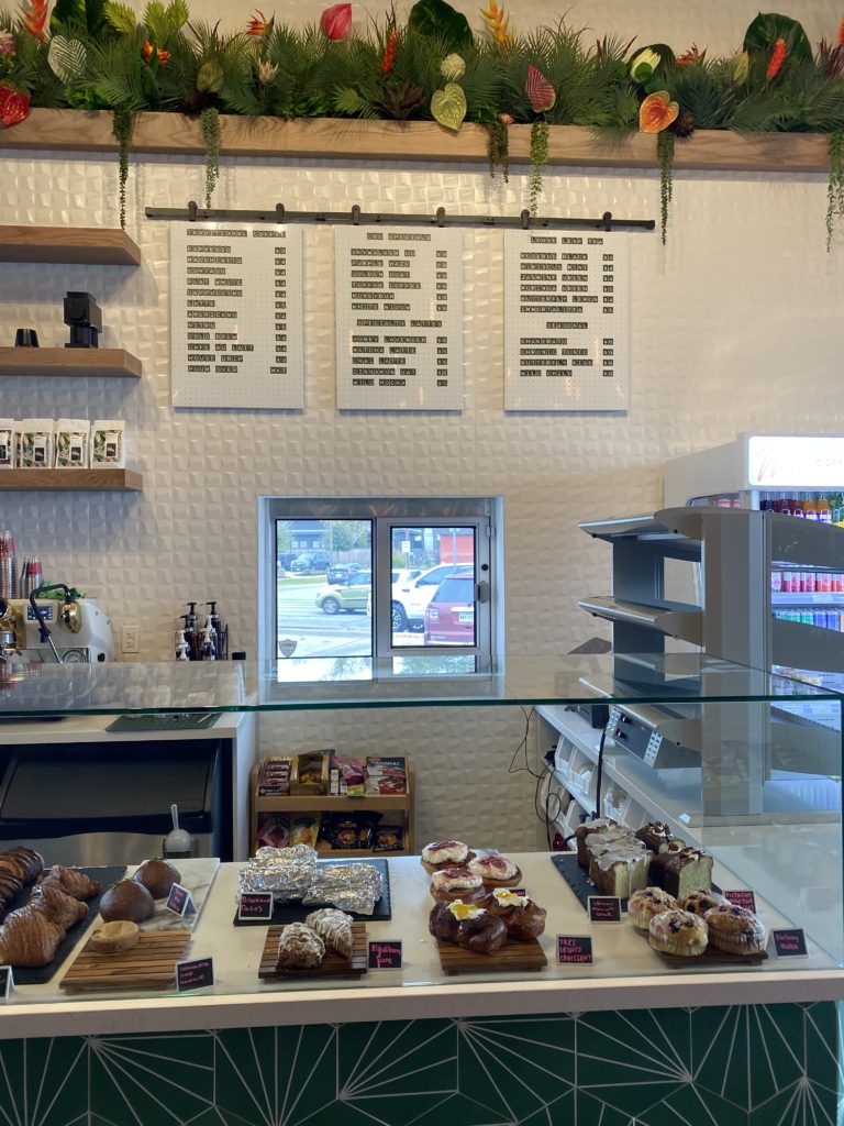 Wild's drive-through window dispenses coffee, sealed mixed drinks and CBD products.