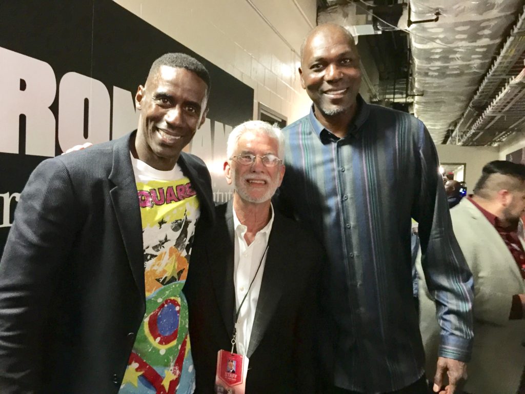 Vernon Maxwell, Dr. Jim Muntz, Hakeem Olajuwon (Courtesy photo)