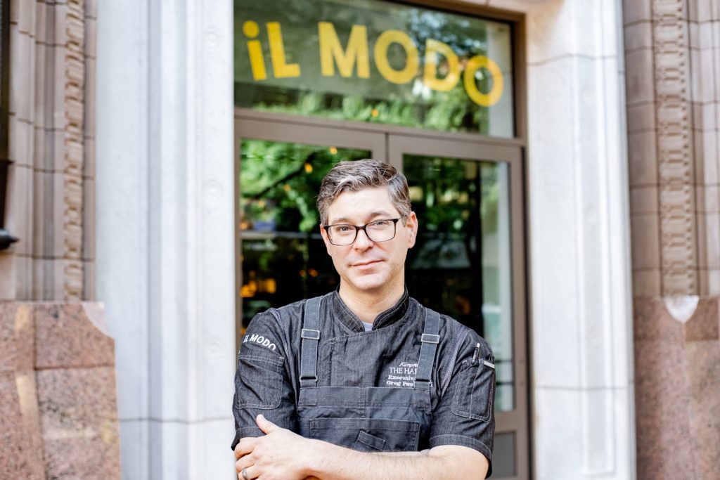 New executive chef Greg Pawlowski is now aboard, expanding the menu at il Modo.