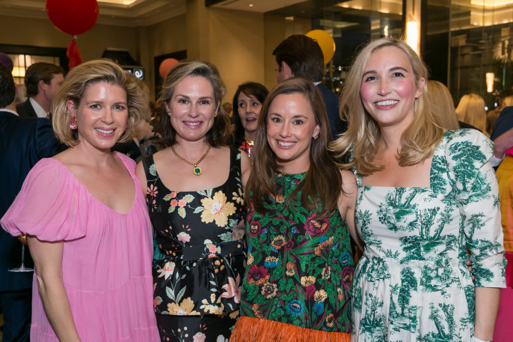 Illa Gaunt, Capera Nrinksy, Elaine Hixon, Lauren Hixon at the CIS 'Stay in School' gala (Photo by Emily Jaschke)