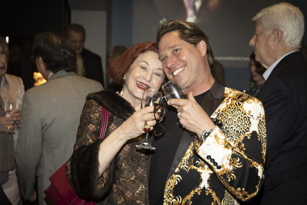 Patron Party: Paula Crevoshay, Thomas Weigl (Photo by Kim Leeson)