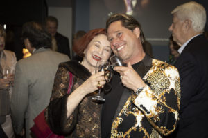 Patron Party: Paula Crevoshay, Thomas Weigl (Photo by Kim Leeson)