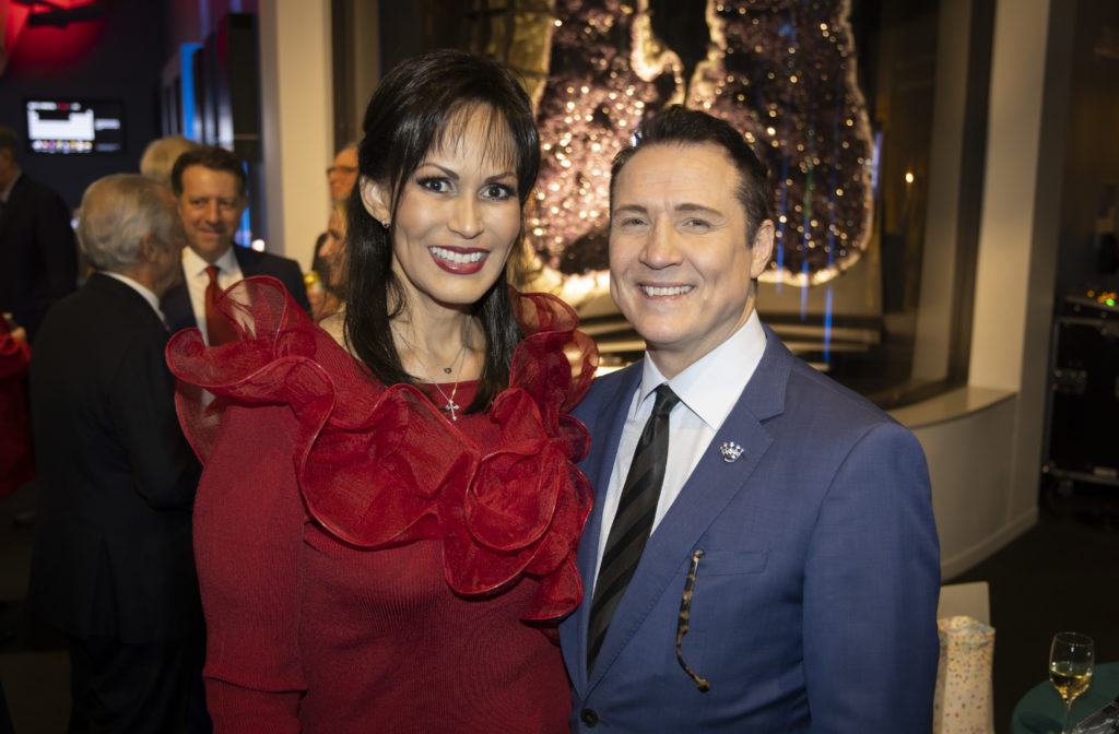 Patron Party: Carla Russo, Christian Isles (Photo by Kim Leeson)