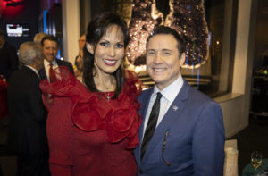 Patron Party: Carla Russo, Christian Isles (Photo by Kim Leeson)