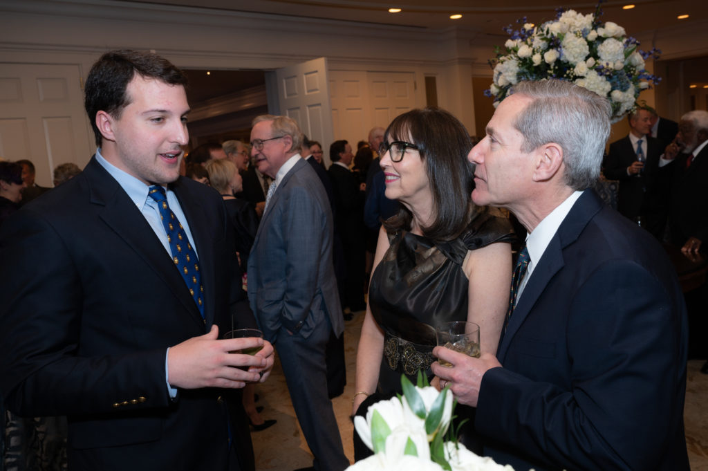 Chance Allshouse, Cheryl &  Haran Levy at the Rice University salute to Cynthia and Bucky Allshouse