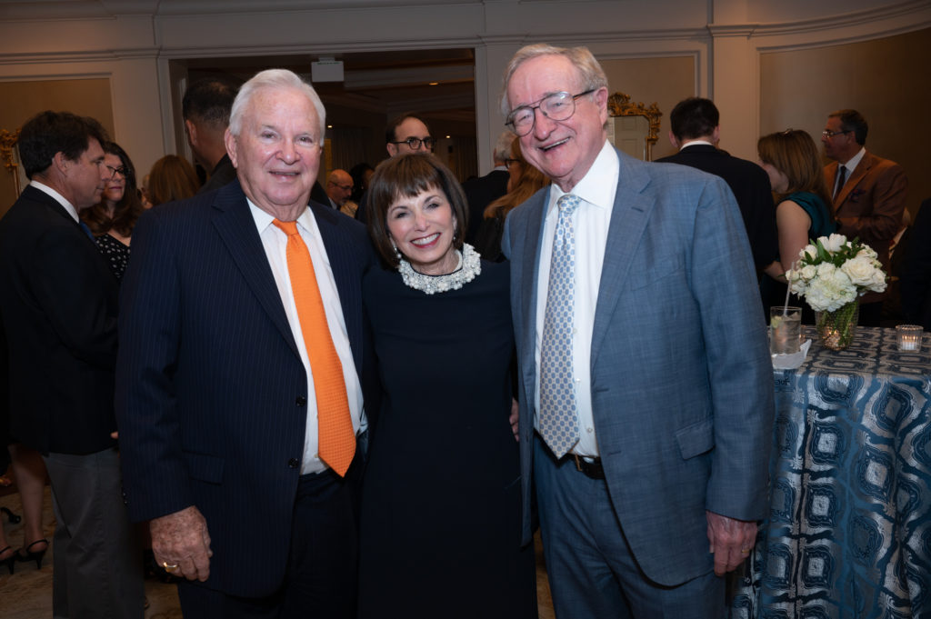 Buddy & BJ Herz, Harry Reasoner at the Rice University salute to Cynthia and Life Trustee Bucky Allshouse