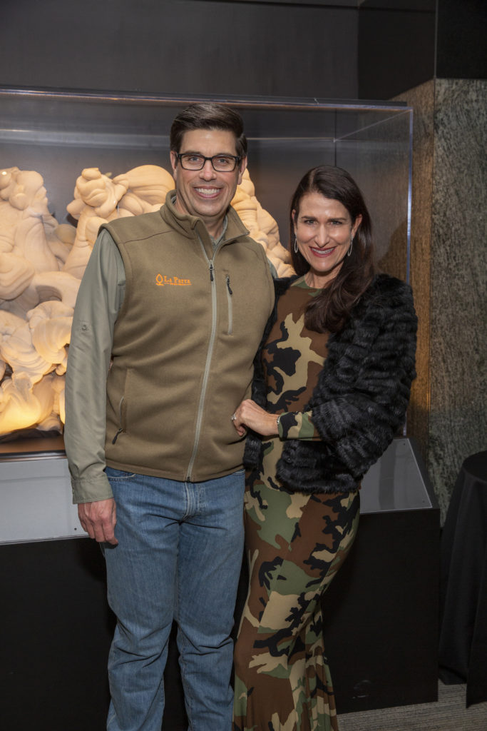 John & Kristen Berger at the HMNS gala (Photo by Jenny Antill)