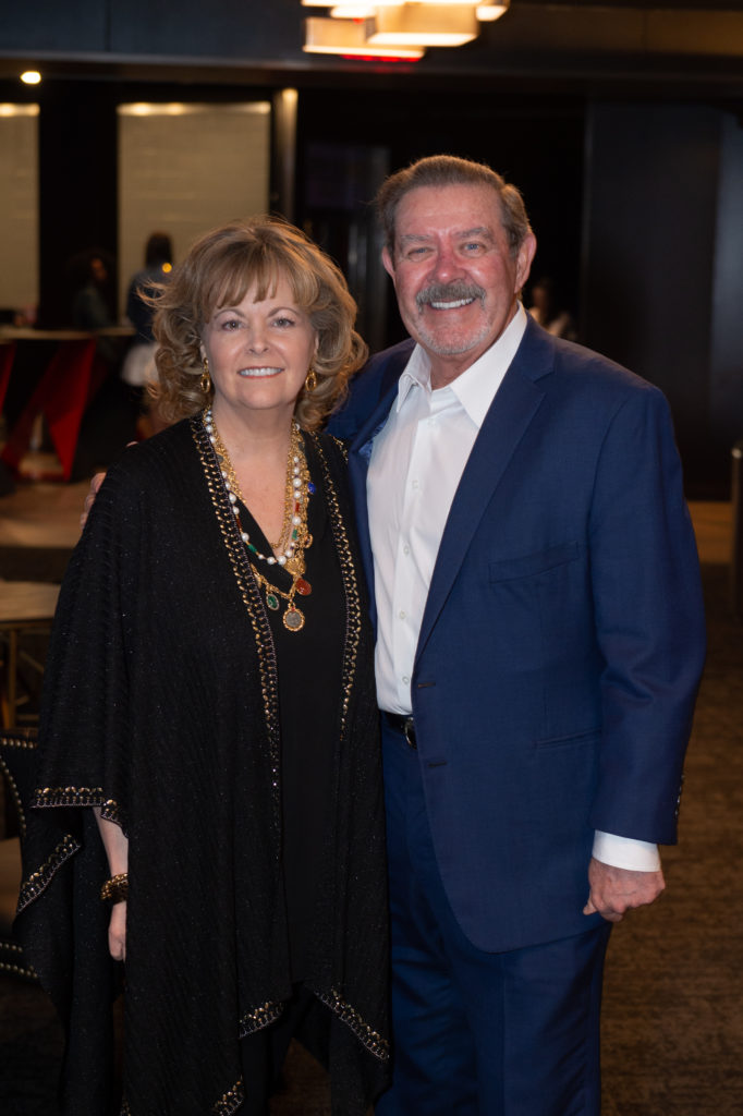 Kalli O'Malley, Terry Giles at Toyota Centre for the MD Anderson Cancer Center 80th Anniversary Celebration.  (Photo courtesy of MD Anderson)