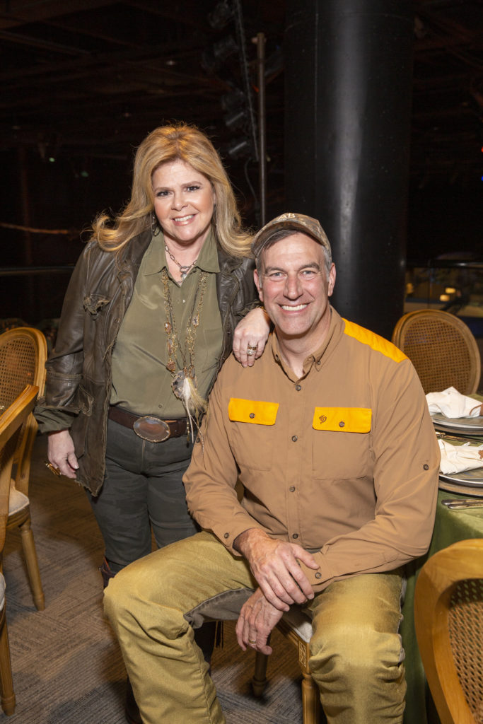 Kelli & John Weinzierl at the HMNS gala (Photo by Jenny Antill)