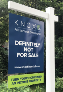 Knox Financial Yard Sign
