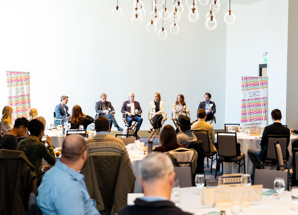 Uptown Dallas hosts community conversations called "Let's Talk Uptown."