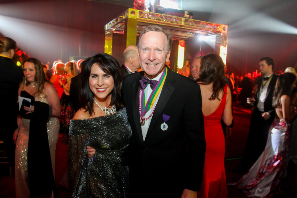 Maria & Neil Bush at San Luis Salute. (Photo by Gary Fountain)