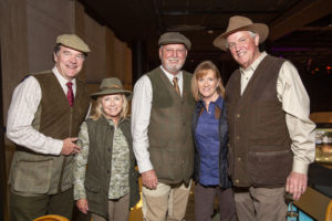 Mark Kelly, Patty Harris, Russell Gordy, Cathy and Harry Perrin