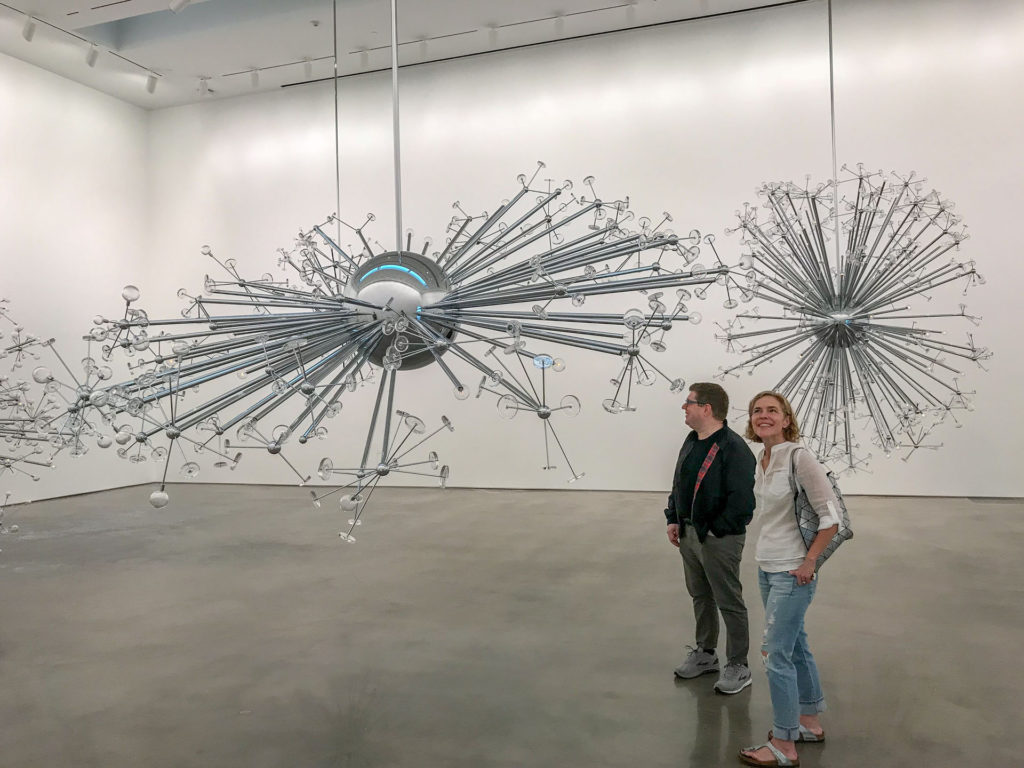 “Josiah McElheny: Island Universe,” Spring 2018. (Photo by Nash Baker)