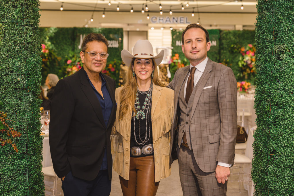 Naeem Khan, Kristina Somerville, Chris Hendel (Photo by Johnny Than)