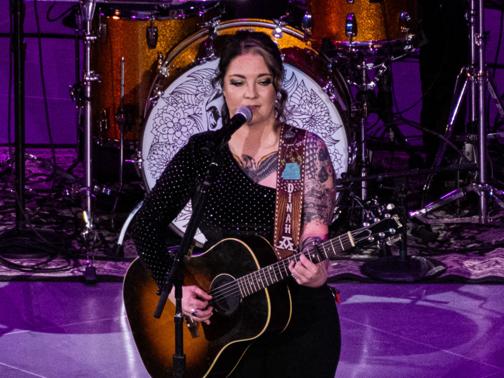 Ashley McBryde opened for George Strait at The Houston Rodeo. (Photo by F. Carter Smith)