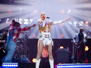 Gwen Stefani performs at the 2022 Houston Livestock Show and Rodeo which returned after nearly two Covid-19 years off for it’s 90th season
