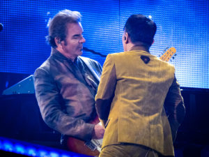 Journey performs at the 2022 Houston Livestock Show and Rodeo returned after nearly two Covid-19 years off for it’s 90th season Thursday at NRG Stadium