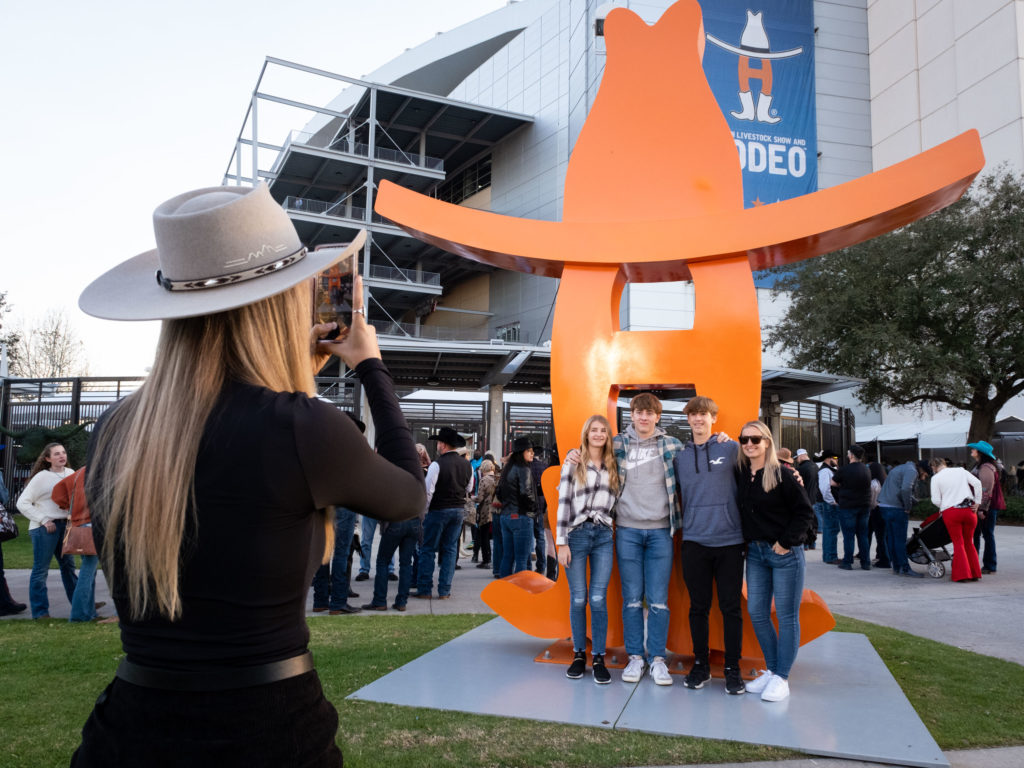 There are plenty of Instagram-worthy shots at the Houston Livestock Show and Rodeo. (Photo by F. Carter Smith)